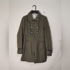 Green Pea Coat